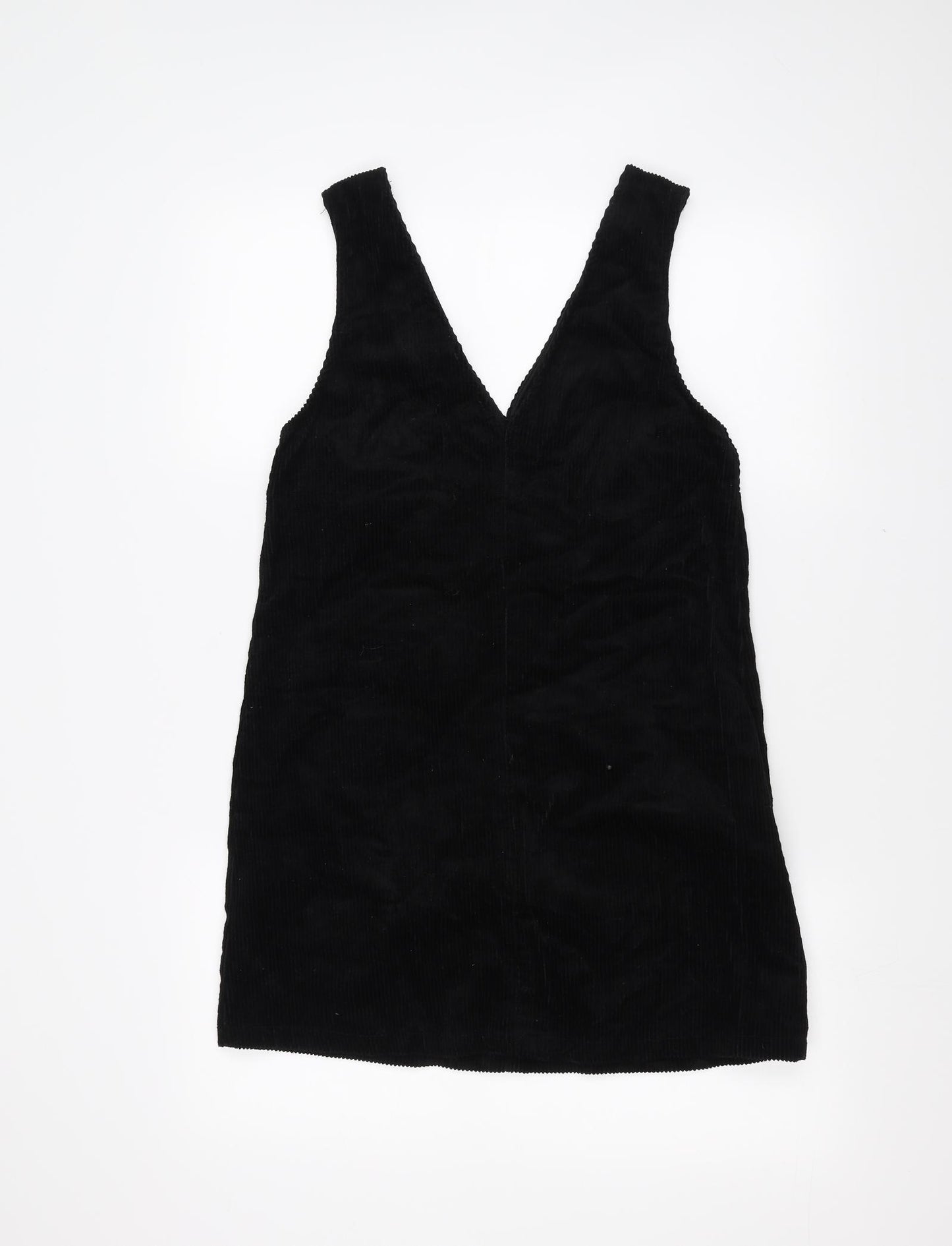 New Look Womens Black  Corduroy Mini  Size 8