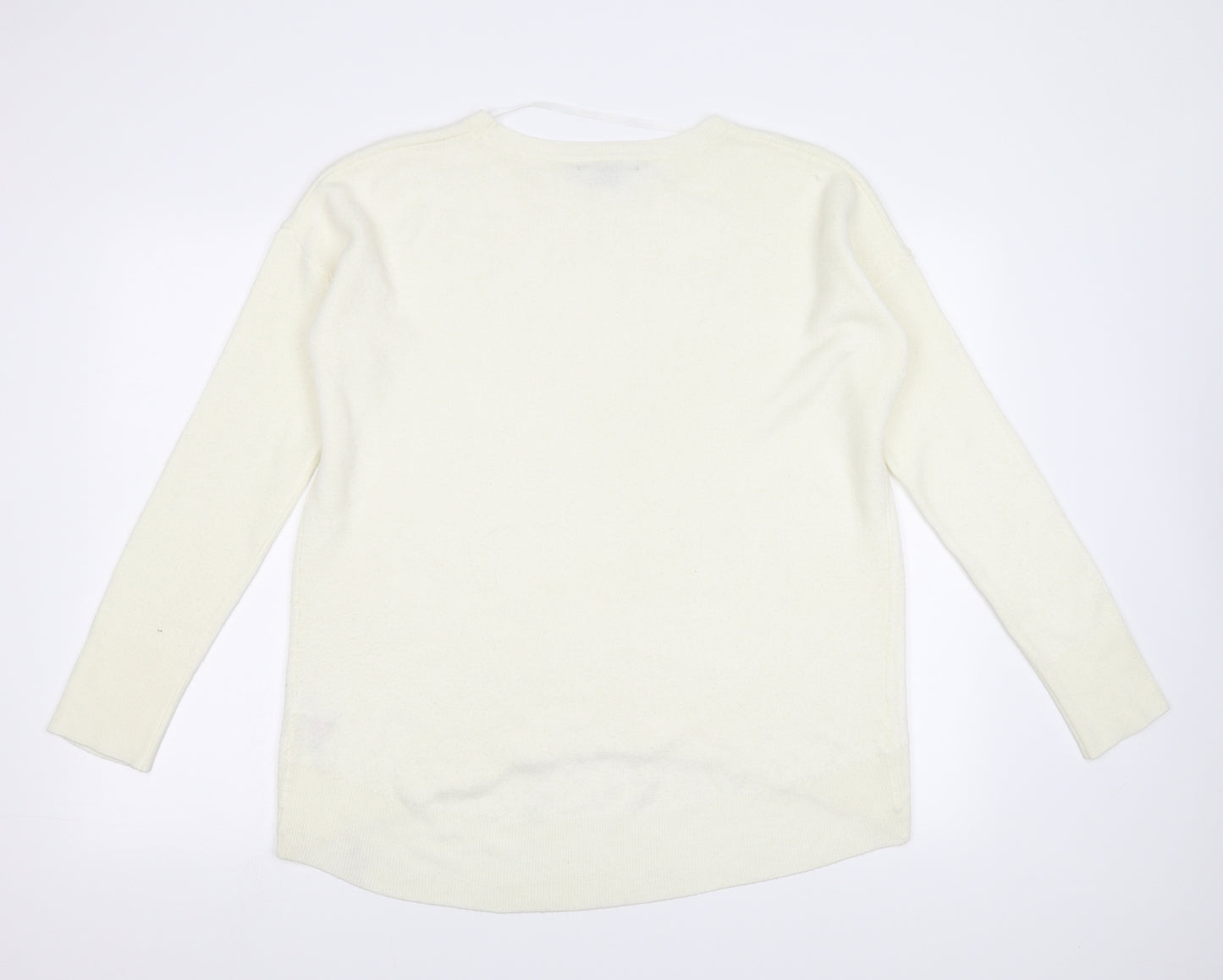 Primark Womens Ivory   Pullover Jumper Size M