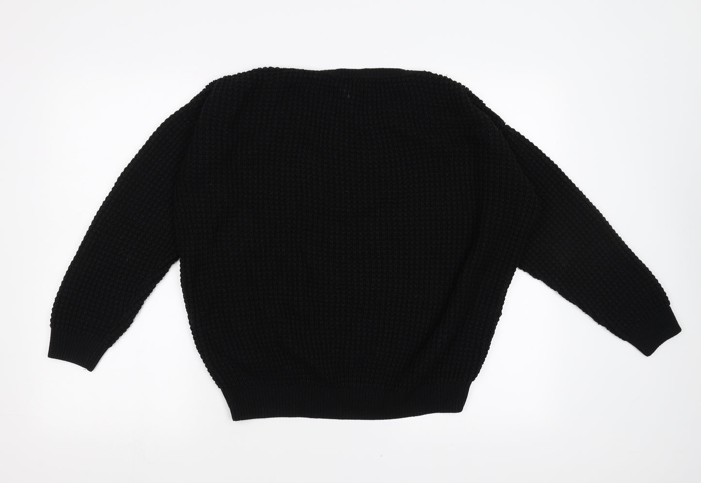 Topshop Womens Black   Pullover Jumper Size 8