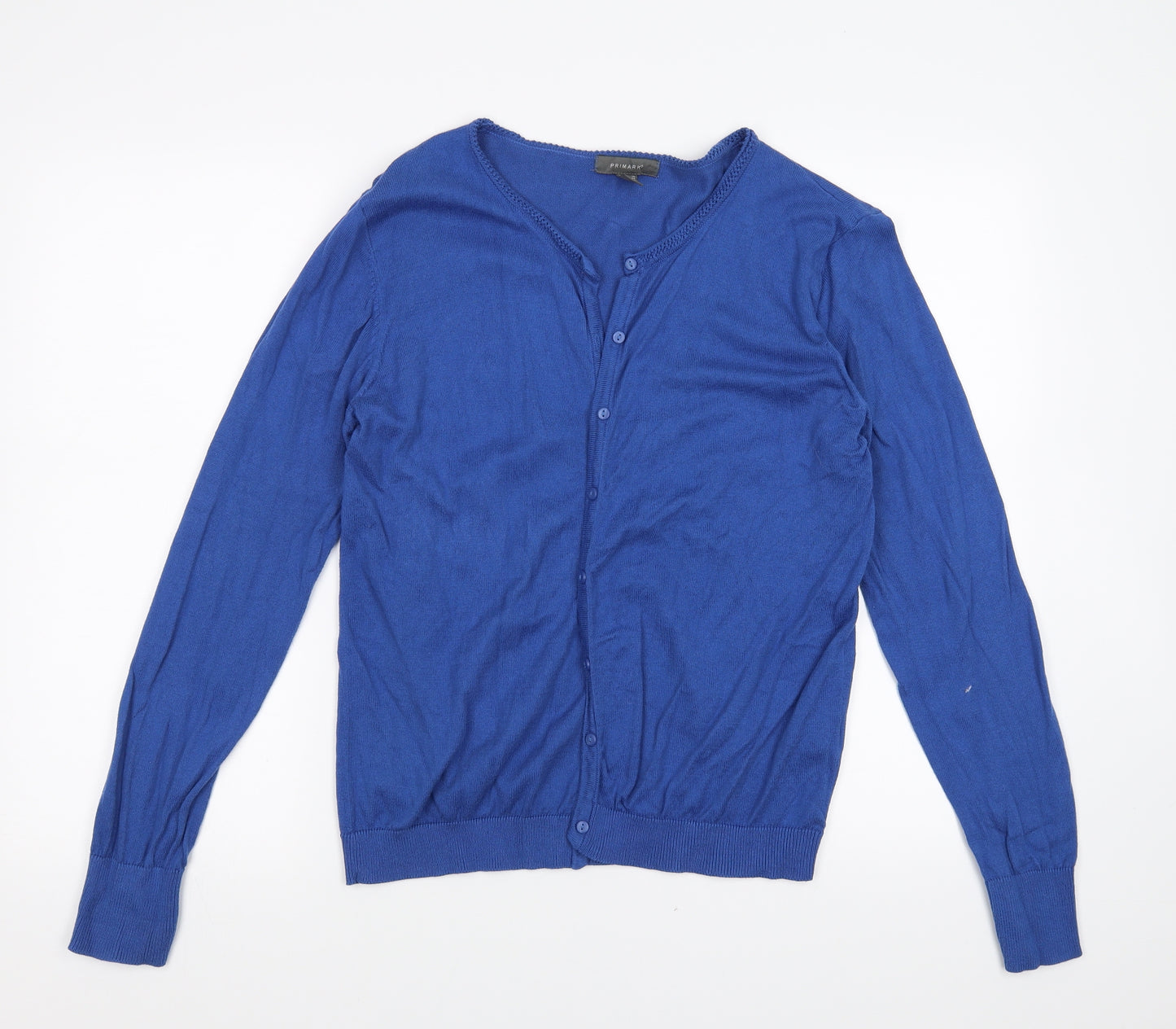 Primark Womens Blue   Cardigan Jumper Size 16
