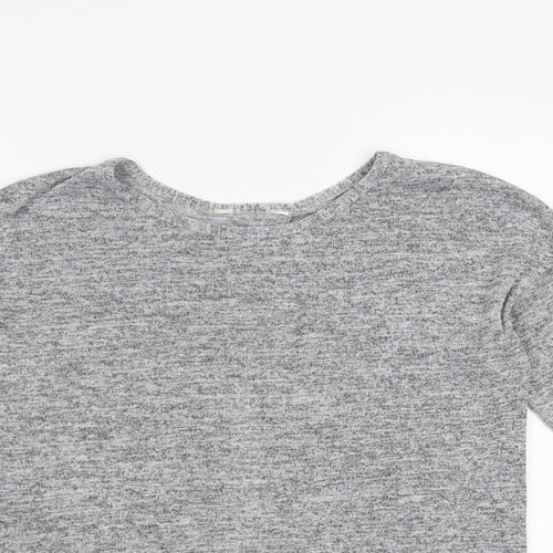 Miss Selfridge Womens Grey   Pullover Jumper Size 10  - Twist Detail