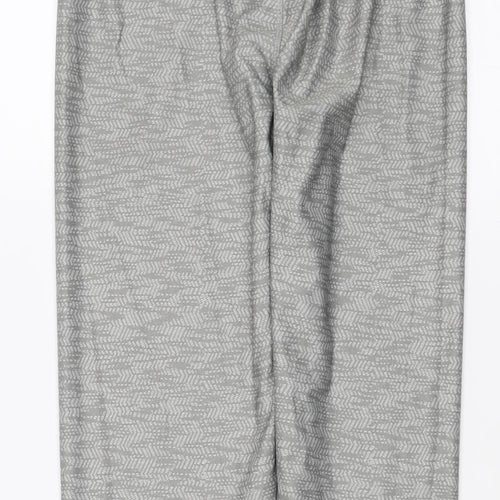 Athletic Works Womens Green Geometric  Compression Leggings Size M L28 in