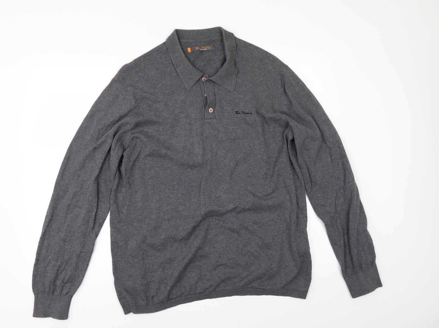 Ben Sherman` Mens Grey   Pullover Jumper Size XL