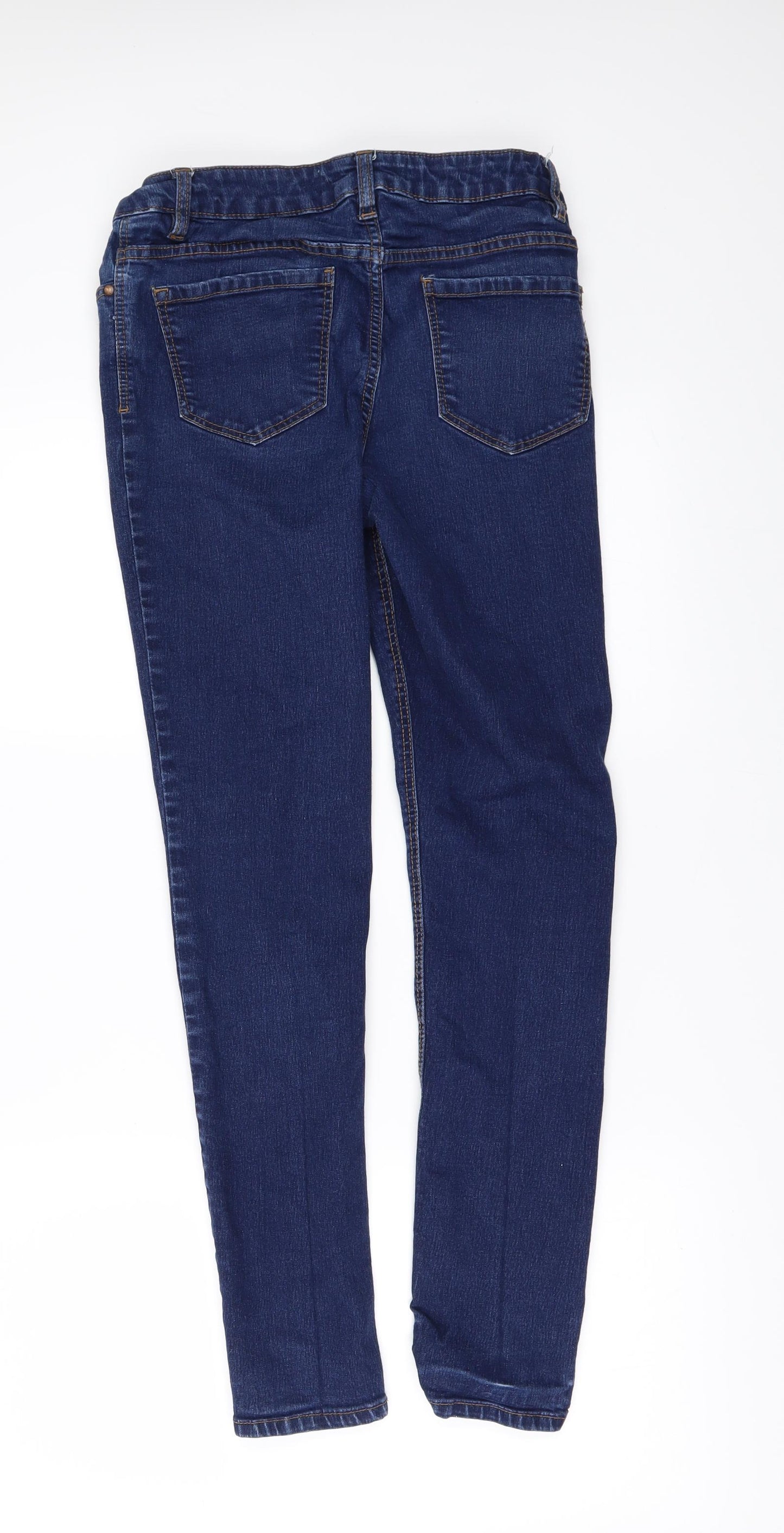 George Womens Blue  Denim Skinny Jeans Size 10 L28 in