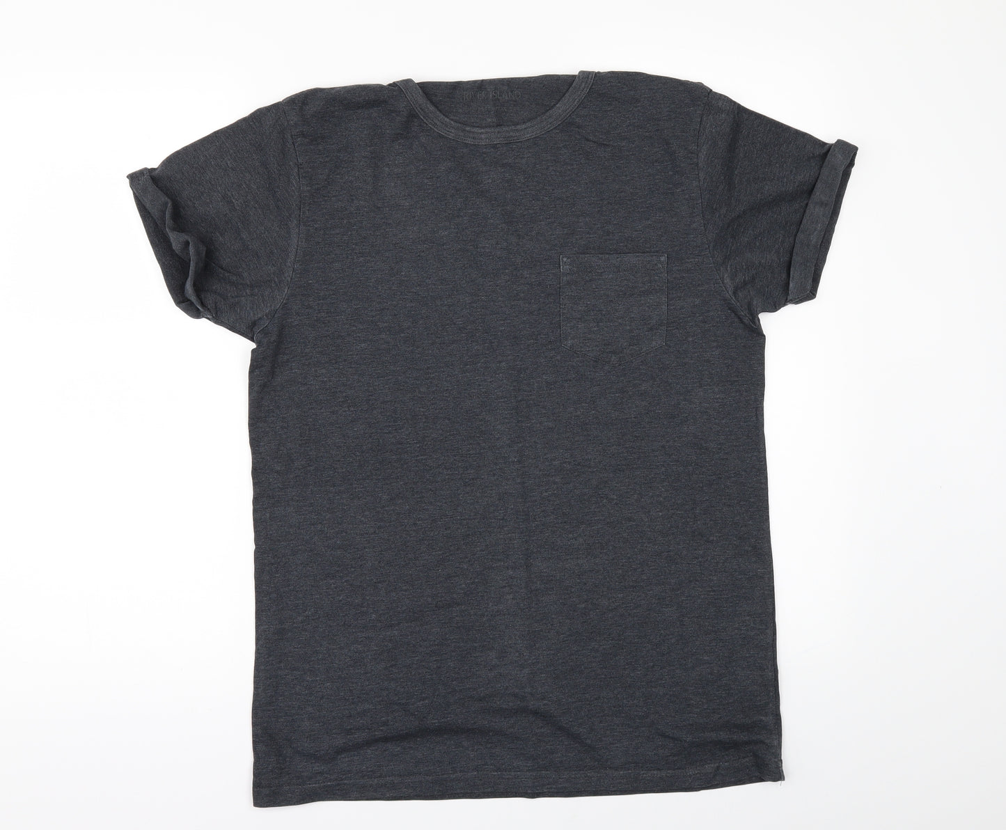 River Island Mens Grey    T-Shirt Size S