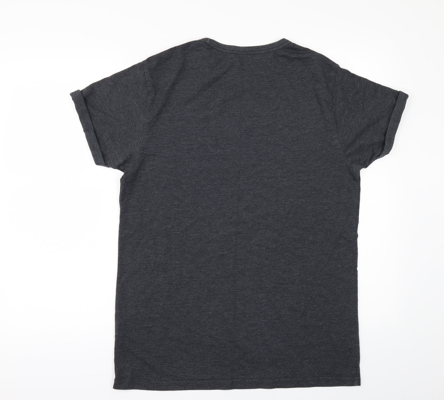 River Island Mens Grey    T-Shirt Size S
