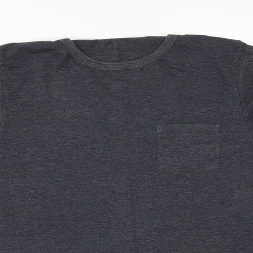 River Island Mens Grey    T-Shirt Size S