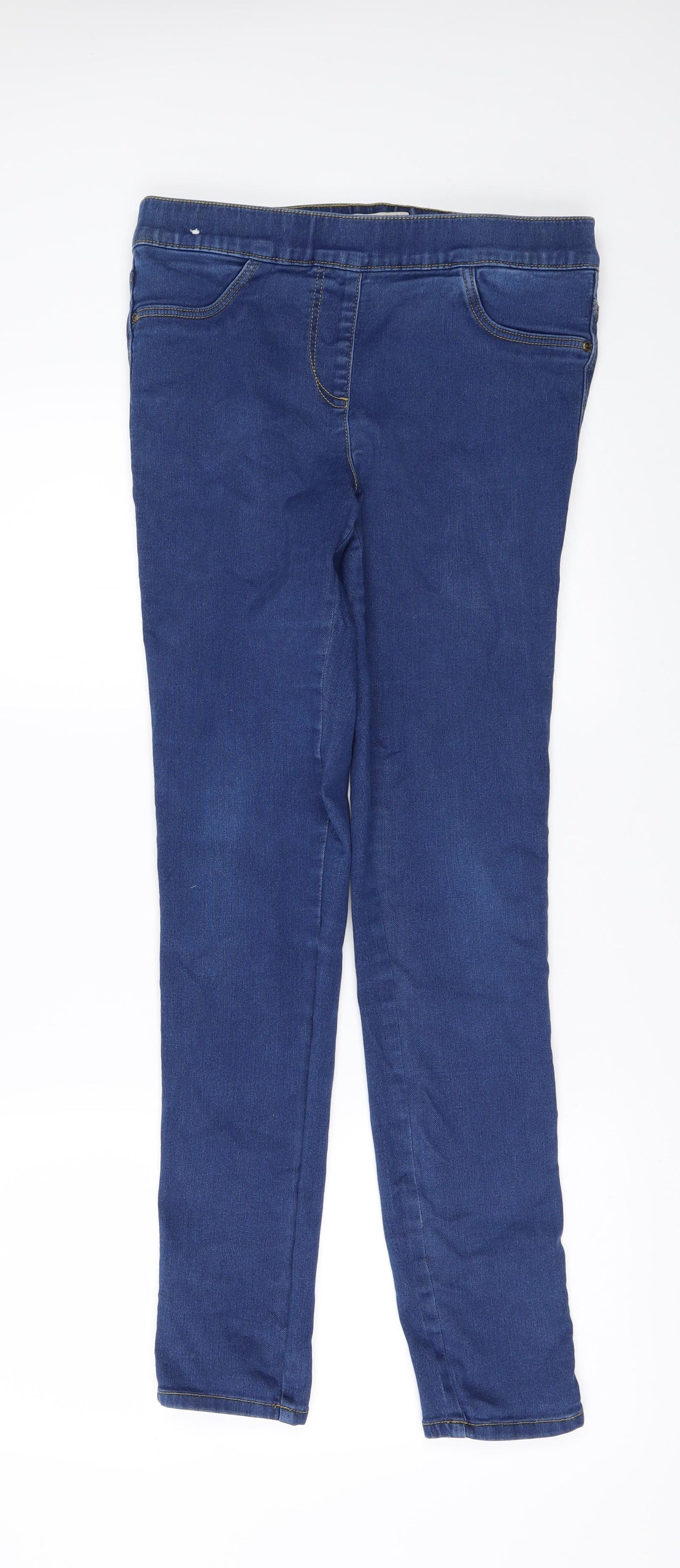 Nutmeg Womens Blue  Denim Jegging Jeans Size 10 L29 in