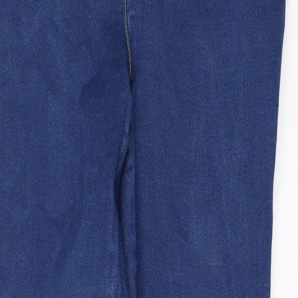 Nutmeg Womens Blue  Denim Jegging Jeans Size 10 L29 in