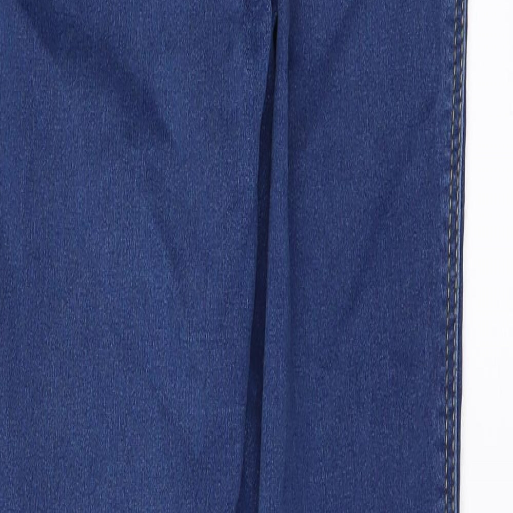 Nutmeg Womens Blue  Denim Jegging Jeans Size 10 L29 in