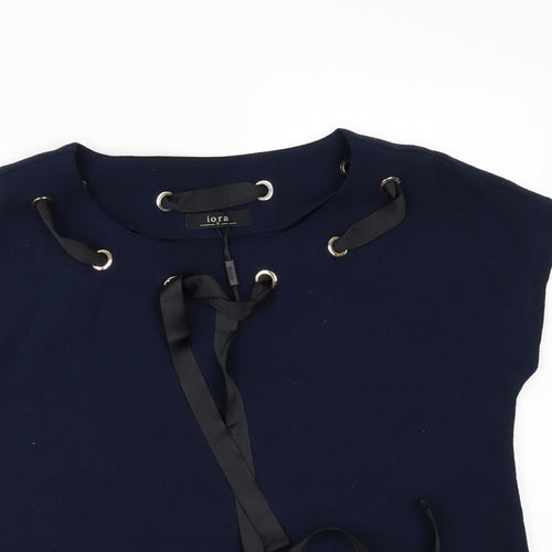 IORNA Womens Blue   Basic T-Shirt Size S