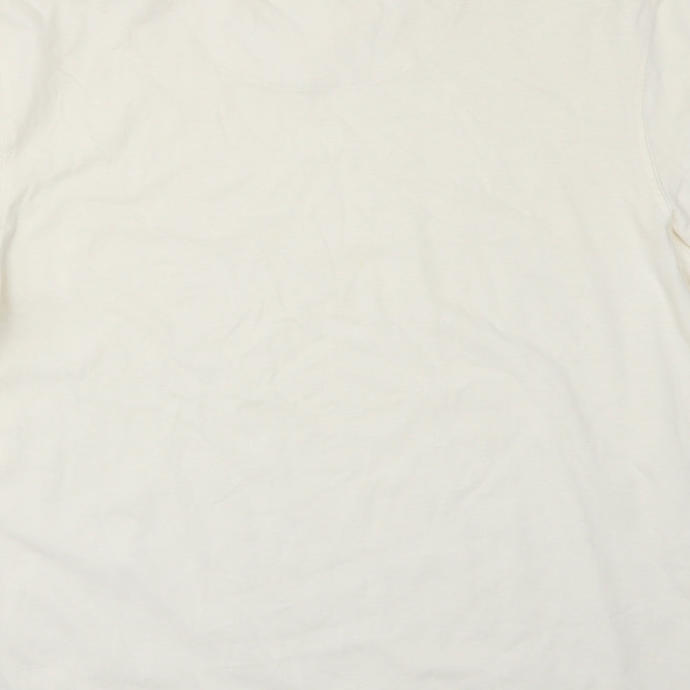 F&F Mens Ivory    T-Shirt Size M