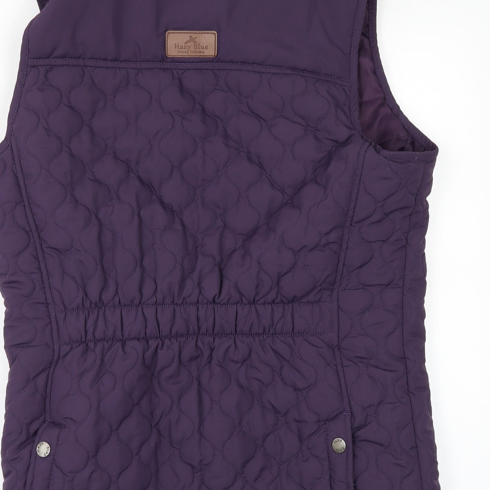 HAZY BLUE Womens Purple   Gilet Waistcoat