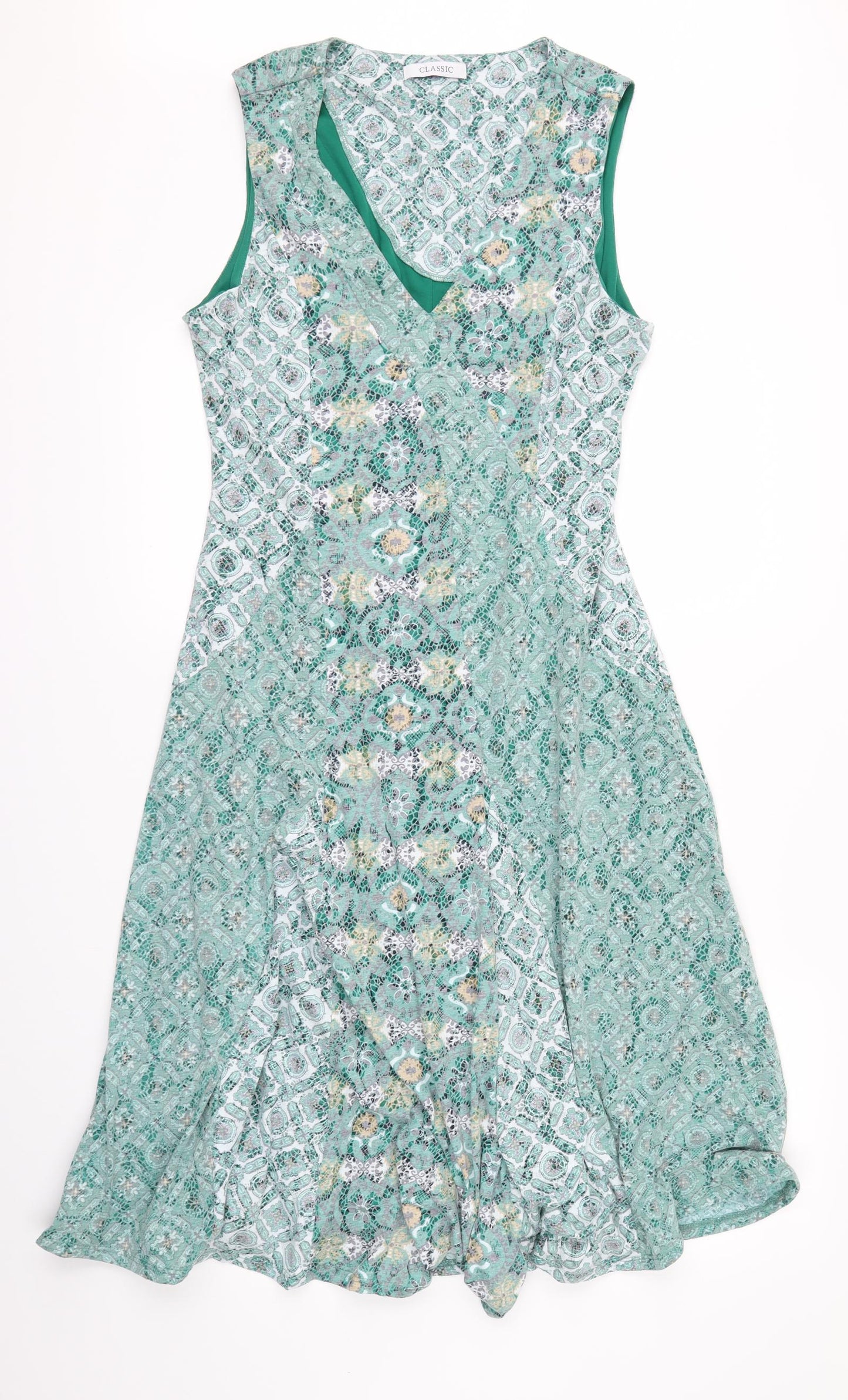 Marks and Spencer Womens Green   A-Line  Size 12