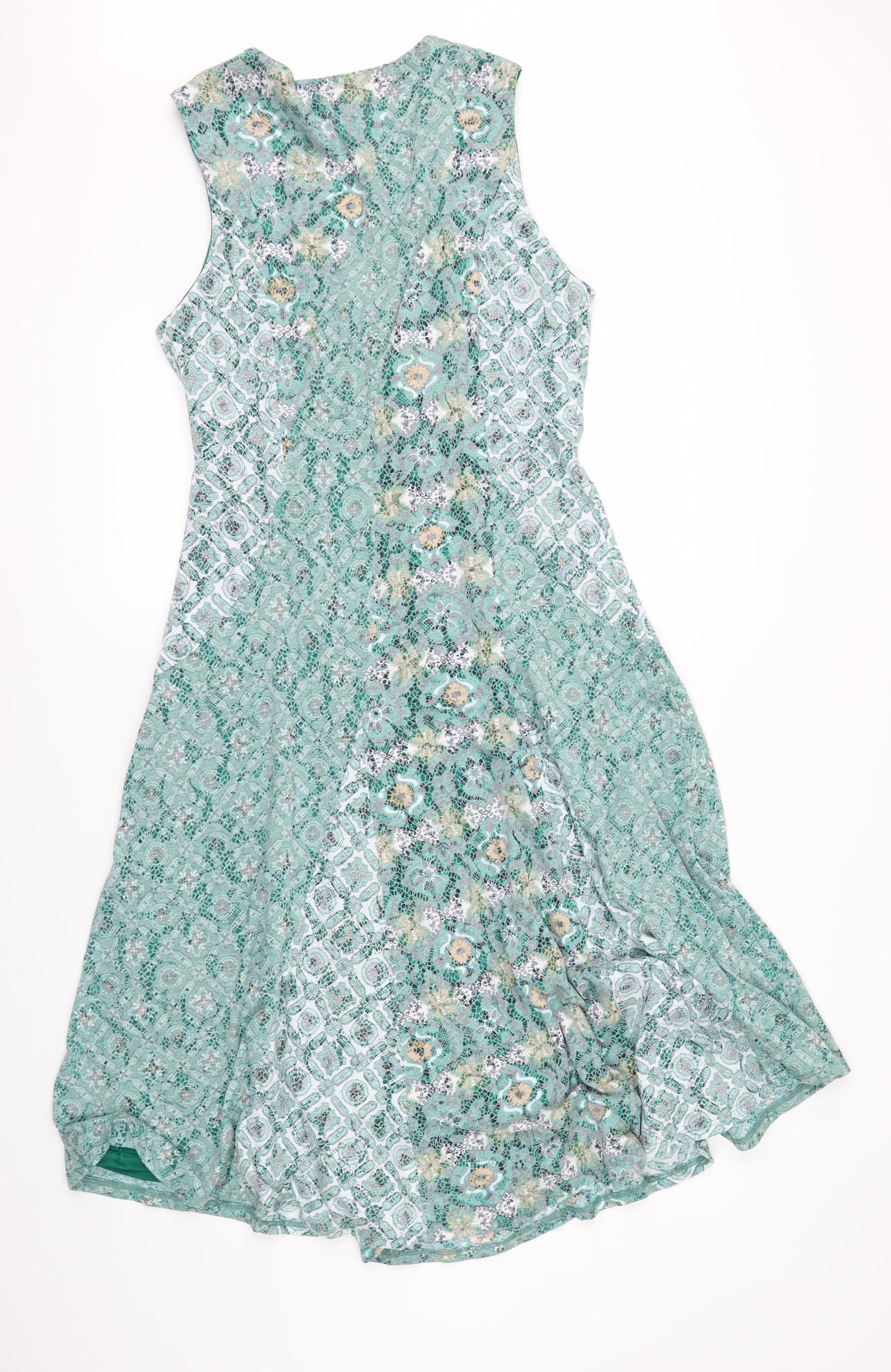 Marks and Spencer Womens Green   A-Line  Size 12