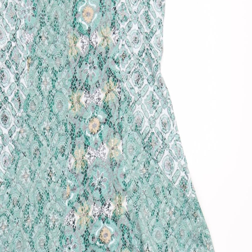 Marks and Spencer Womens Green   A-Line  Size 12