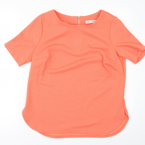Marks and Spencer Womens Orange   Basic T-Shirt Size 12