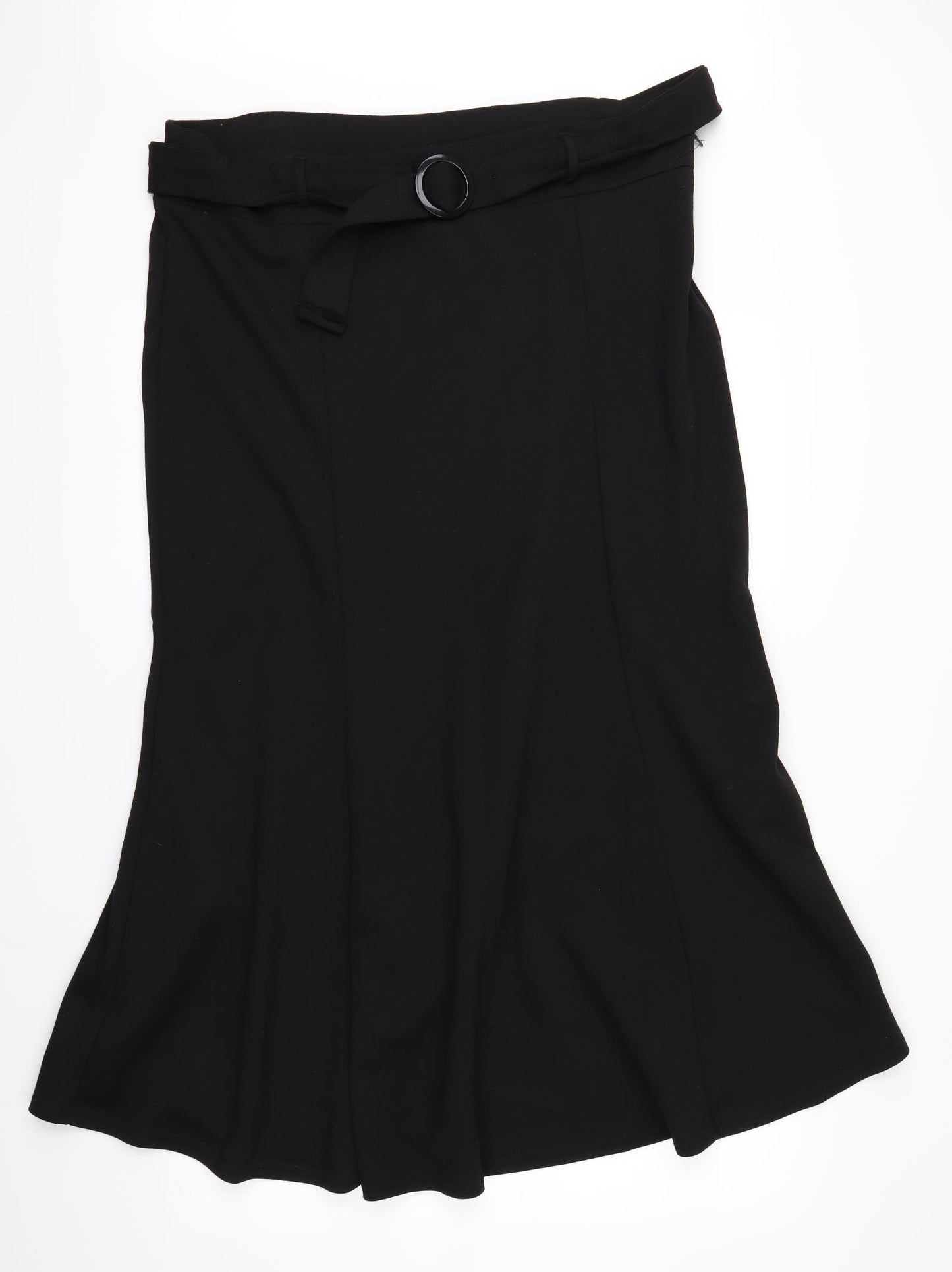 E-vie Womens Black   A-Line Skirt Size 18