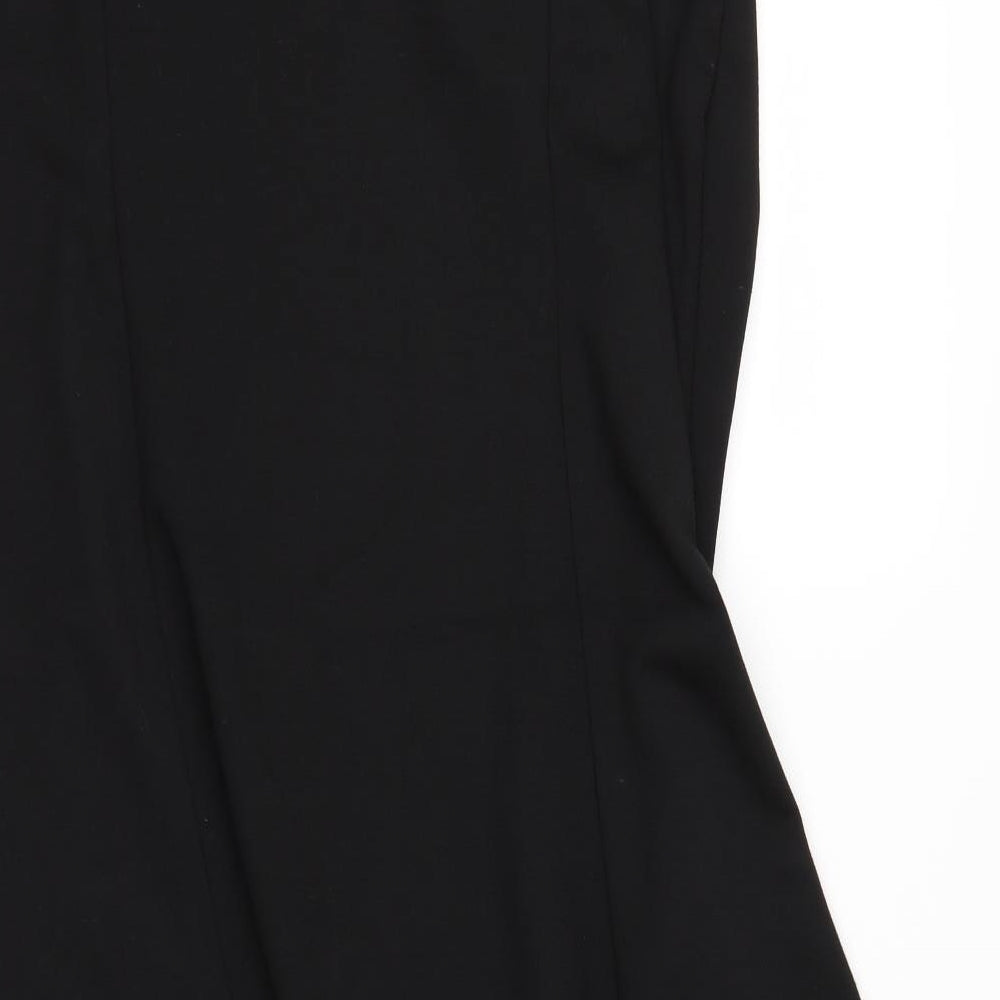 E-vie Womens Black   A-Line Skirt Size 18