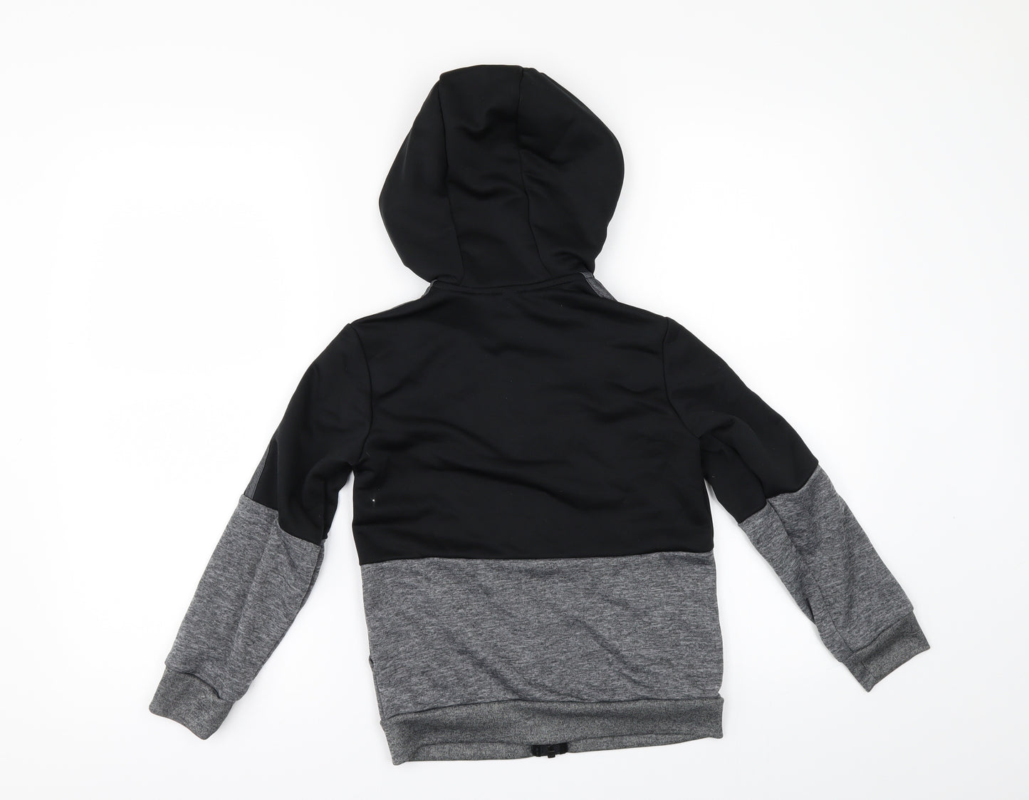 adidas Boys Grey   Full Zip Hoodie Size 7-8 Years
