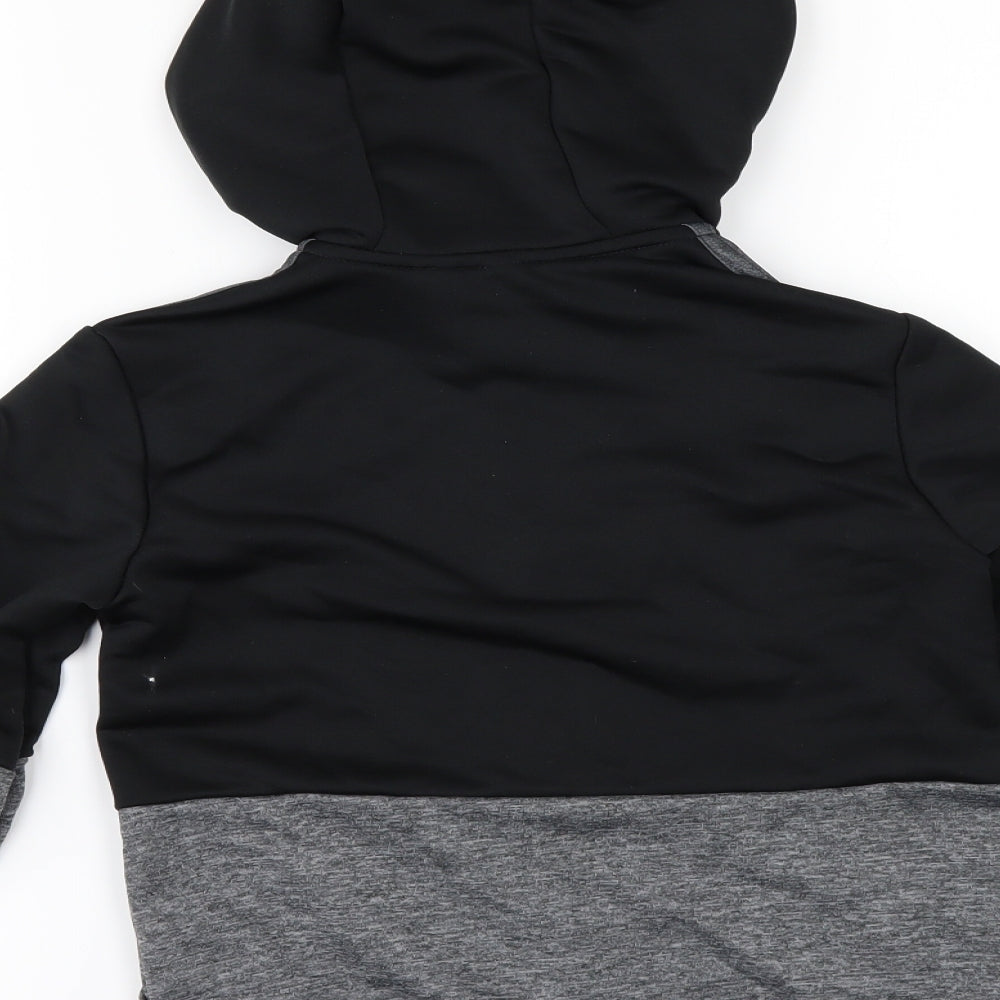 adidas Boys Grey   Full Zip Hoodie Size 7-8 Years