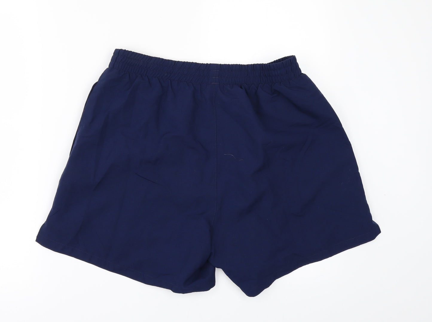 PRO TOUCH Mens Blue Herringbone  Chino Shorts Size M