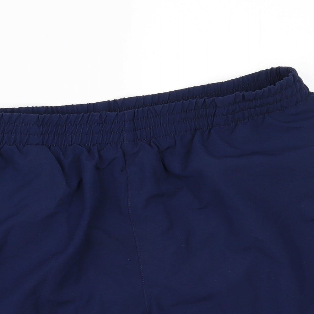 PRO TOUCH Mens Blue Herringbone  Chino Shorts Size M