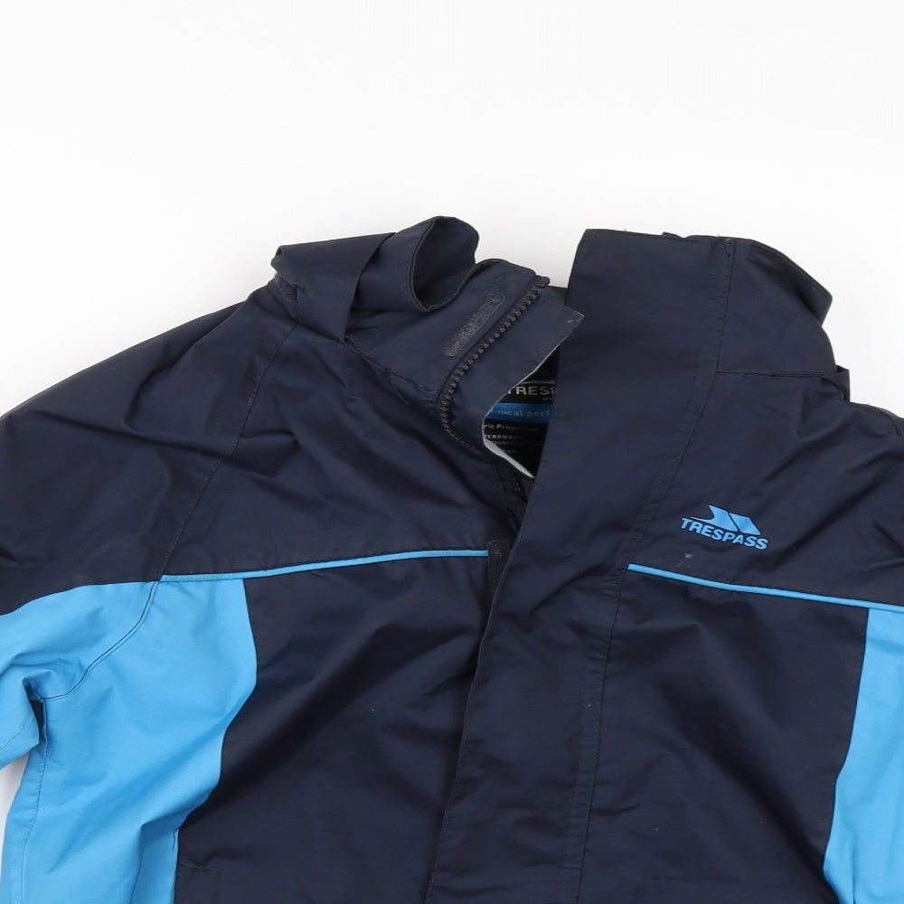 Trespass Boys Blue   Jacket  Size 9-10 Years
