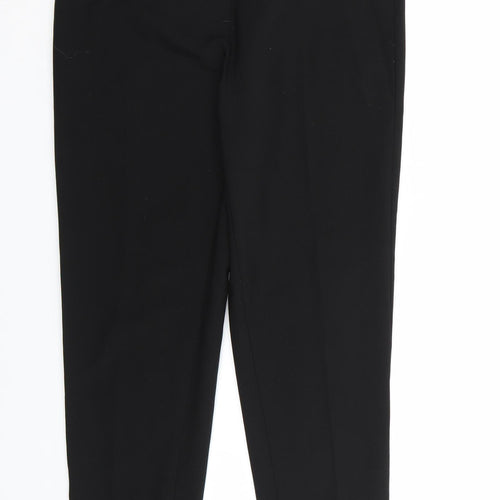 George Womens Black  Rayon Dress Pants Trousers Size 10 L26 in