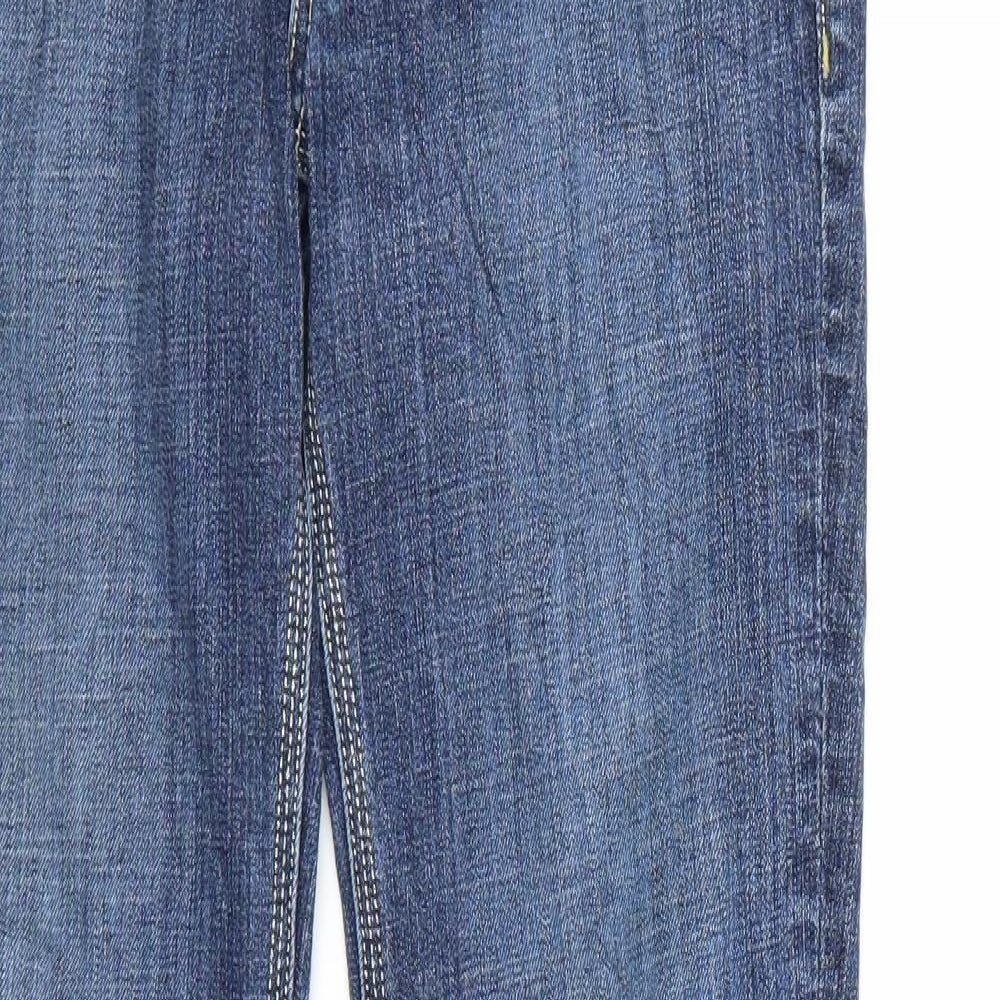 Castro Jeans Womens Blue  Denim Straight Jeans Size 10 L30 in