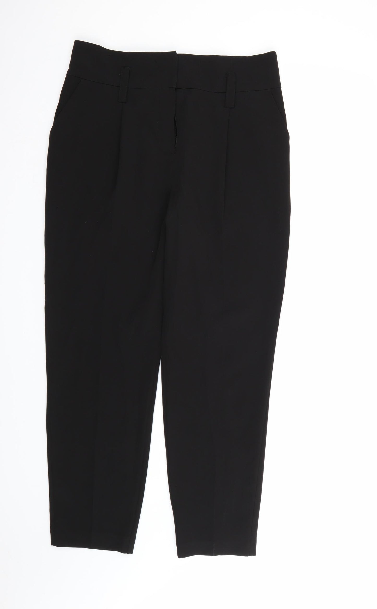 Dorothy Perkins Womens Black  Rayon Bloomer Trousers Size 12 L28 in