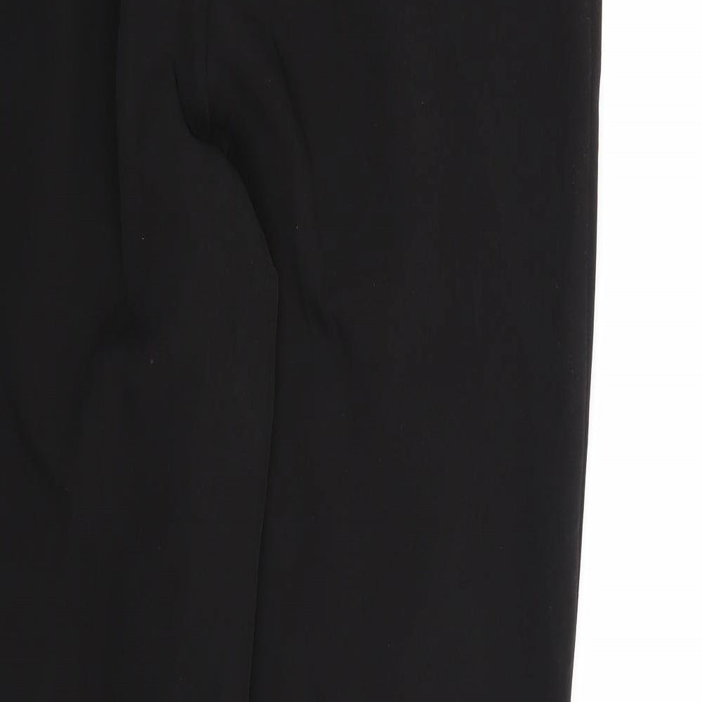 Dorothy Perkins Womens Black  Rayon Bloomer Trousers Size 12 L28 in