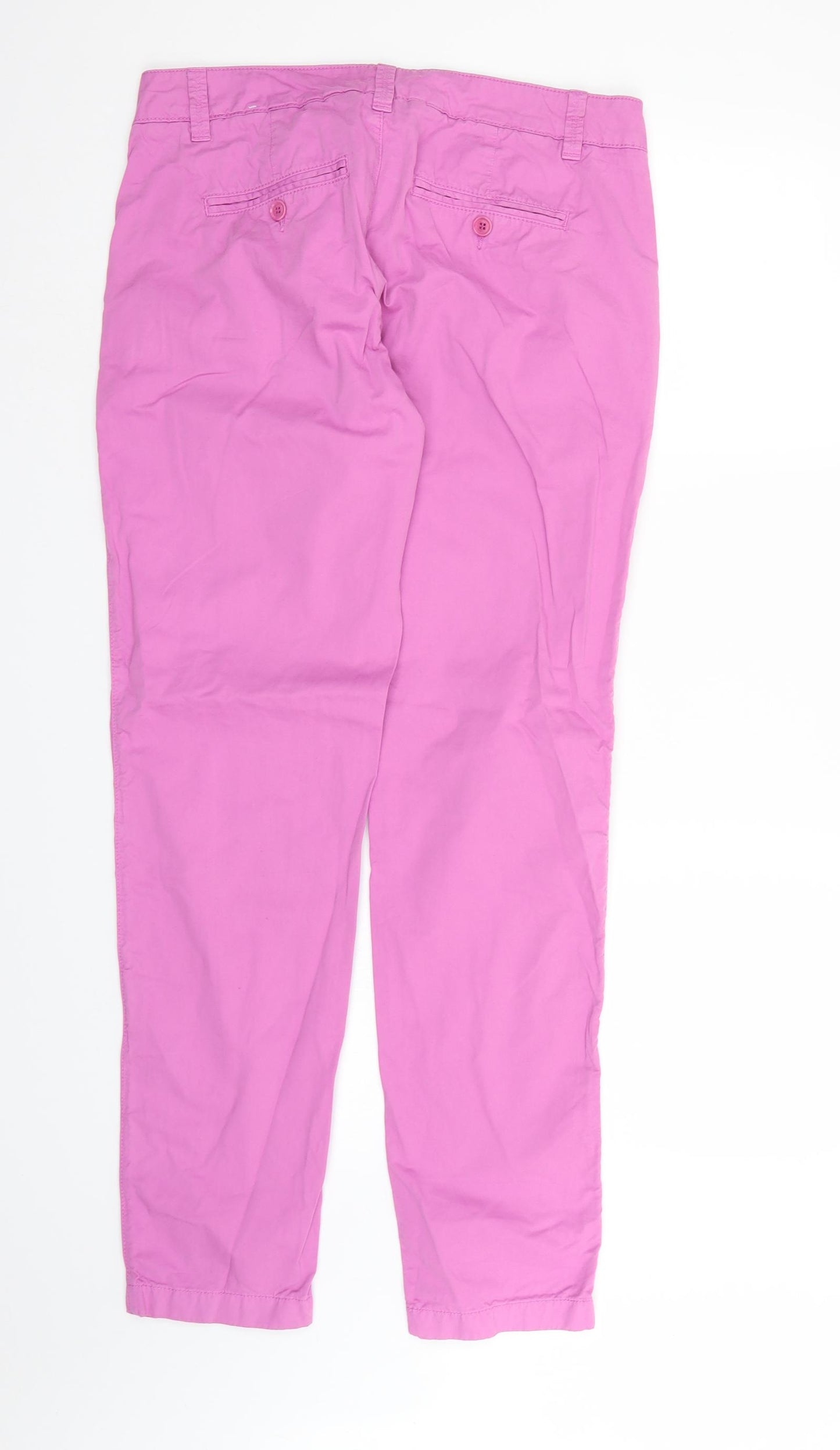 ESPIRIT Womens Purple   Chino Trousers Size 12 L32 in