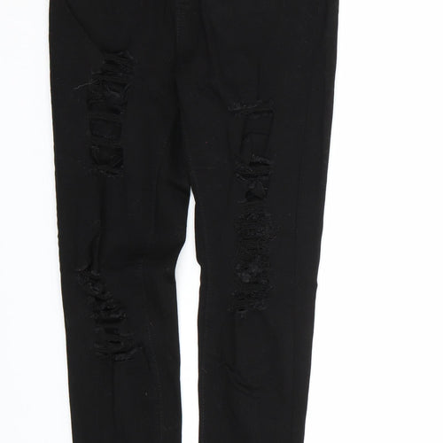 SHIEN Womens Black  Denim Skinny Jeans Size M L26 in