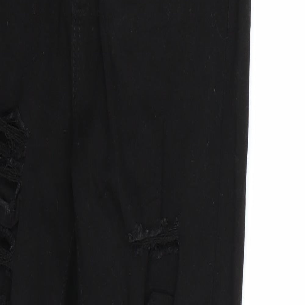 SHIEN Womens Black  Denim Skinny Jeans Size M L26 in