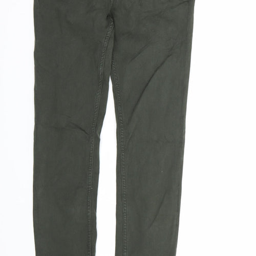 Calvin Klein Jeans Womens Green  Denim Skinny Jeans Size 28 in L32 in