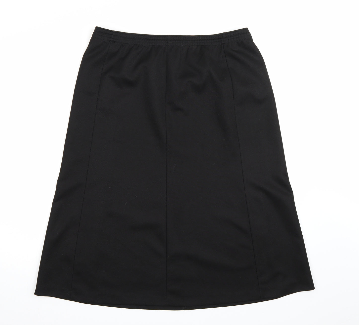 slimma Womens Black   Skater Skirt Size 18
