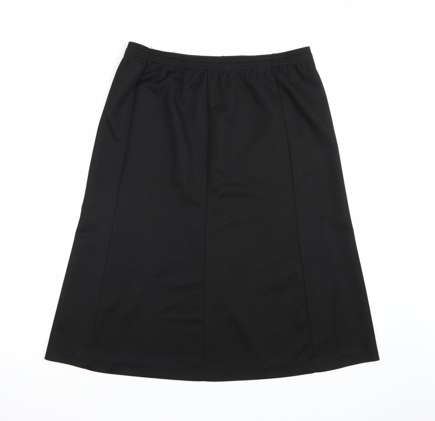 slimma Womens Black   Skater Skirt Size 18