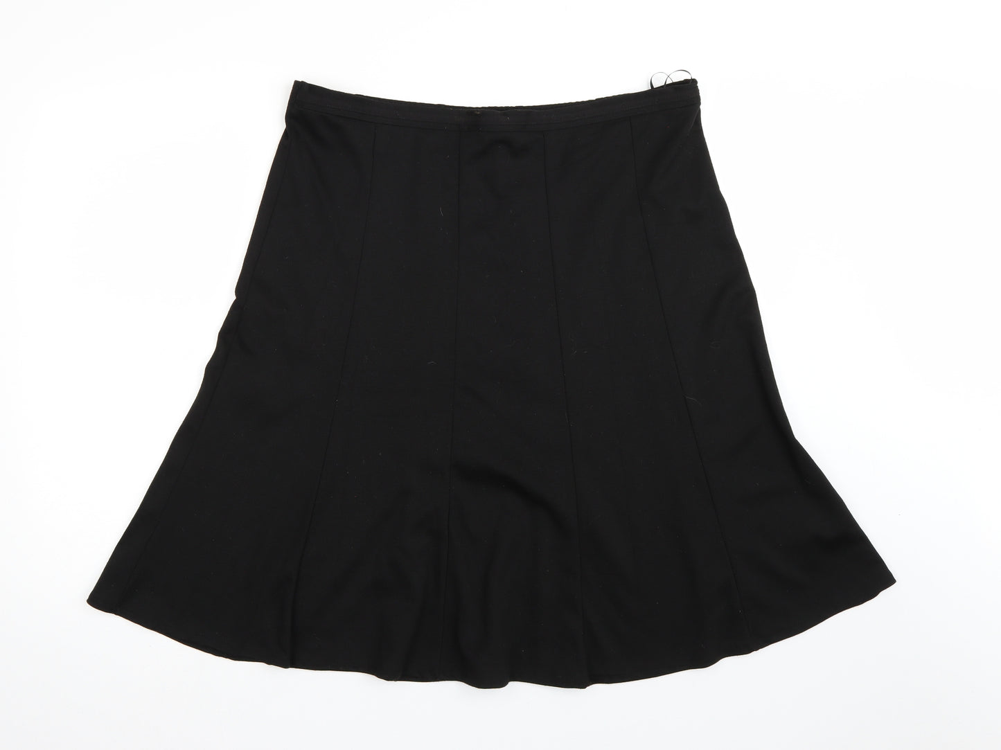 Bonmarché Womens Black   A-Line Skirt Size 18