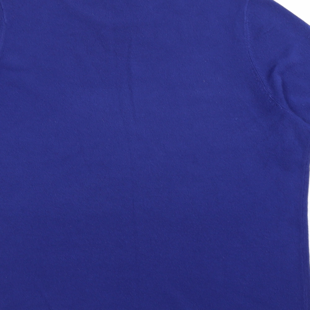 Bonmarché Womens Blue  Knit Pullover Jumper Size 20