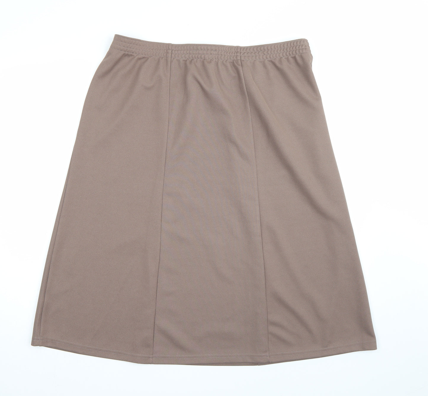 slimma Womens Brown   A-Line Skirt Size 18