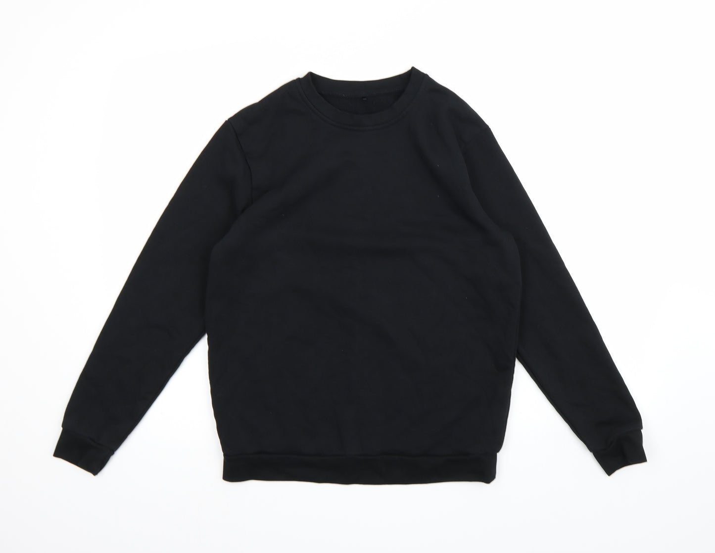 George Boys Black  Jersey Pullover Sweatshirt Size 13-14 Years