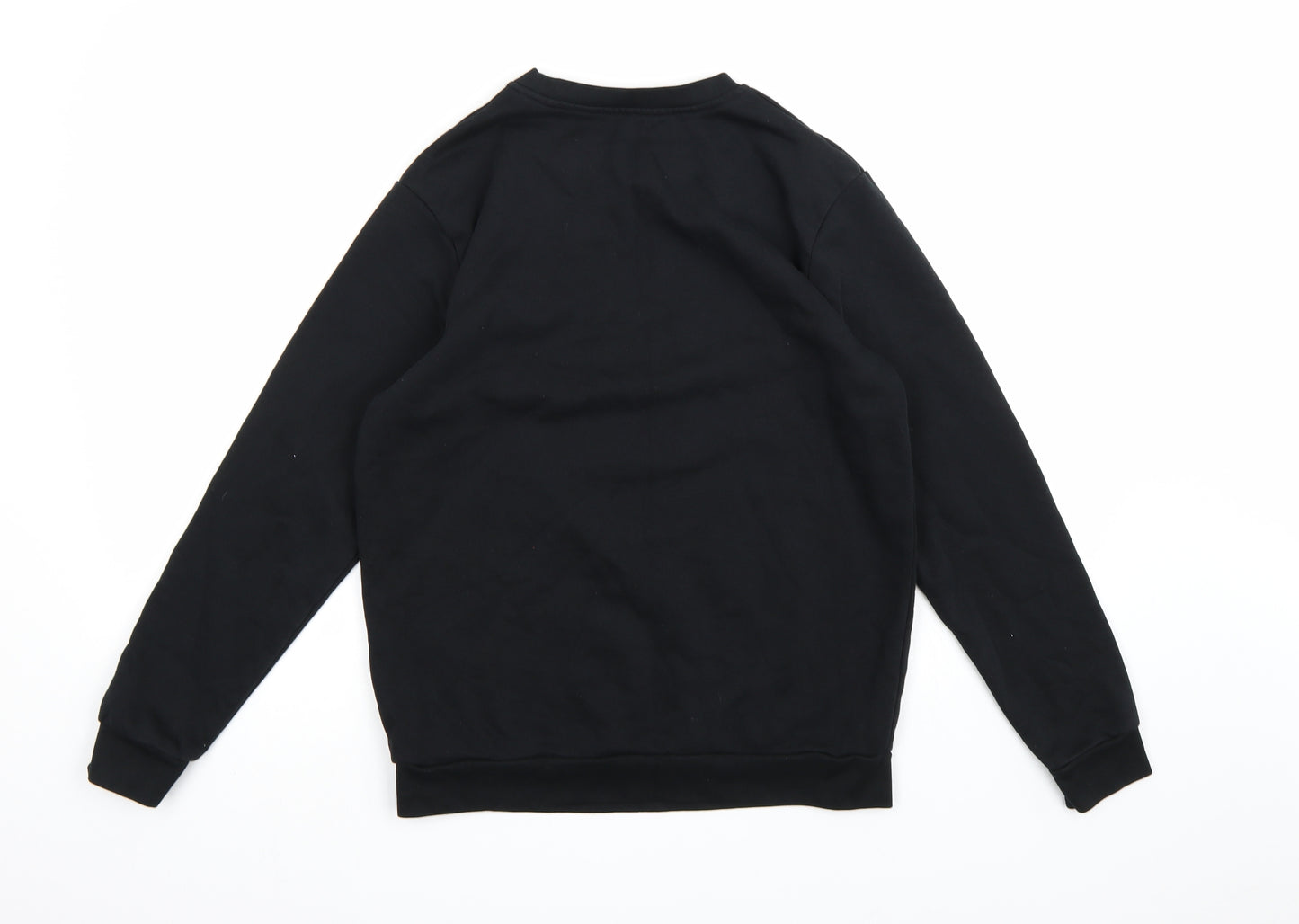 George Boys Black  Jersey Pullover Sweatshirt Size 13-14 Years