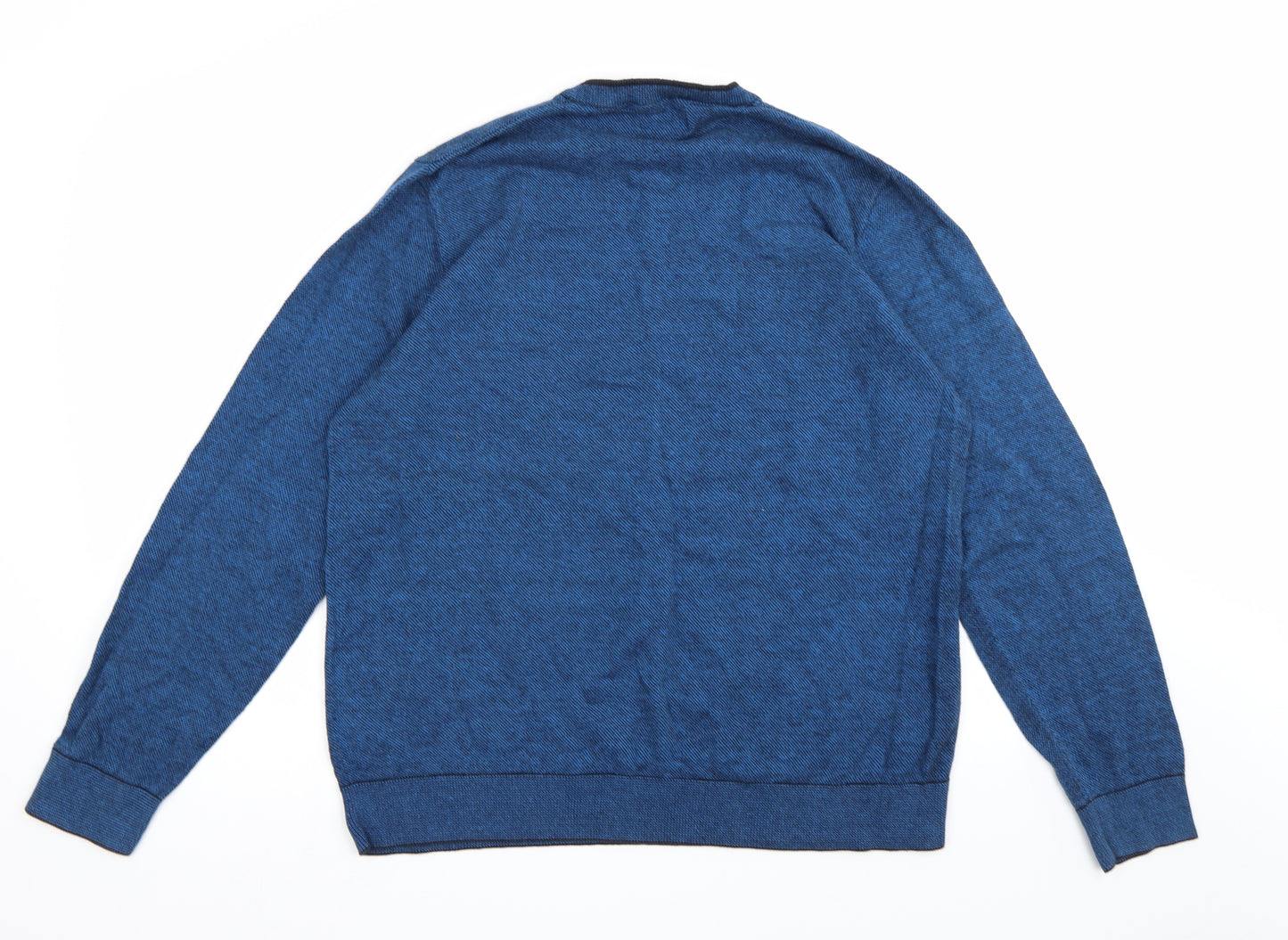 Marks and Spencer Mens Blue  Knit Pullover Jumper Size XL