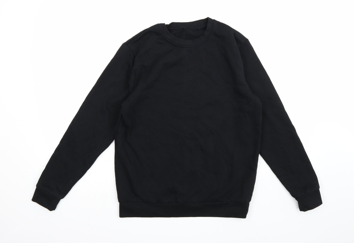George Boys Black  Jersey Pullover Sweatshirt Size 13-14 Years