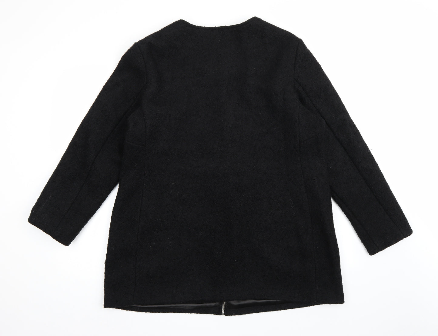 New Look Womens Black   Pea Coat Coat Size 18