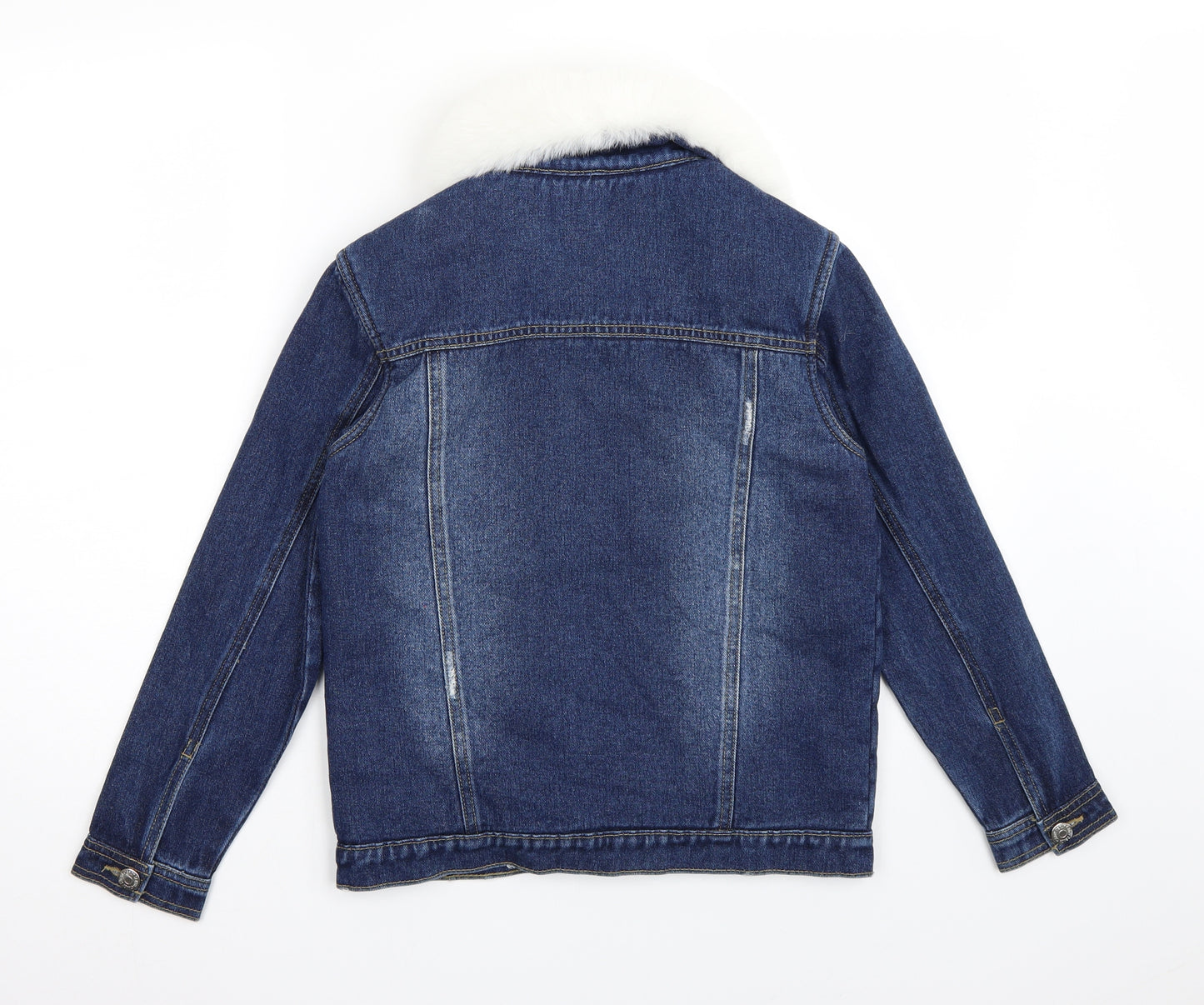 Candy Couture Girls Blue  Denim Jacket  Size 12 Years