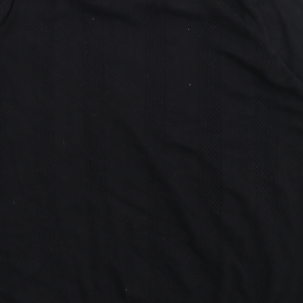 New Look Mens Black  Knit Pullover Jumper Size 4XL