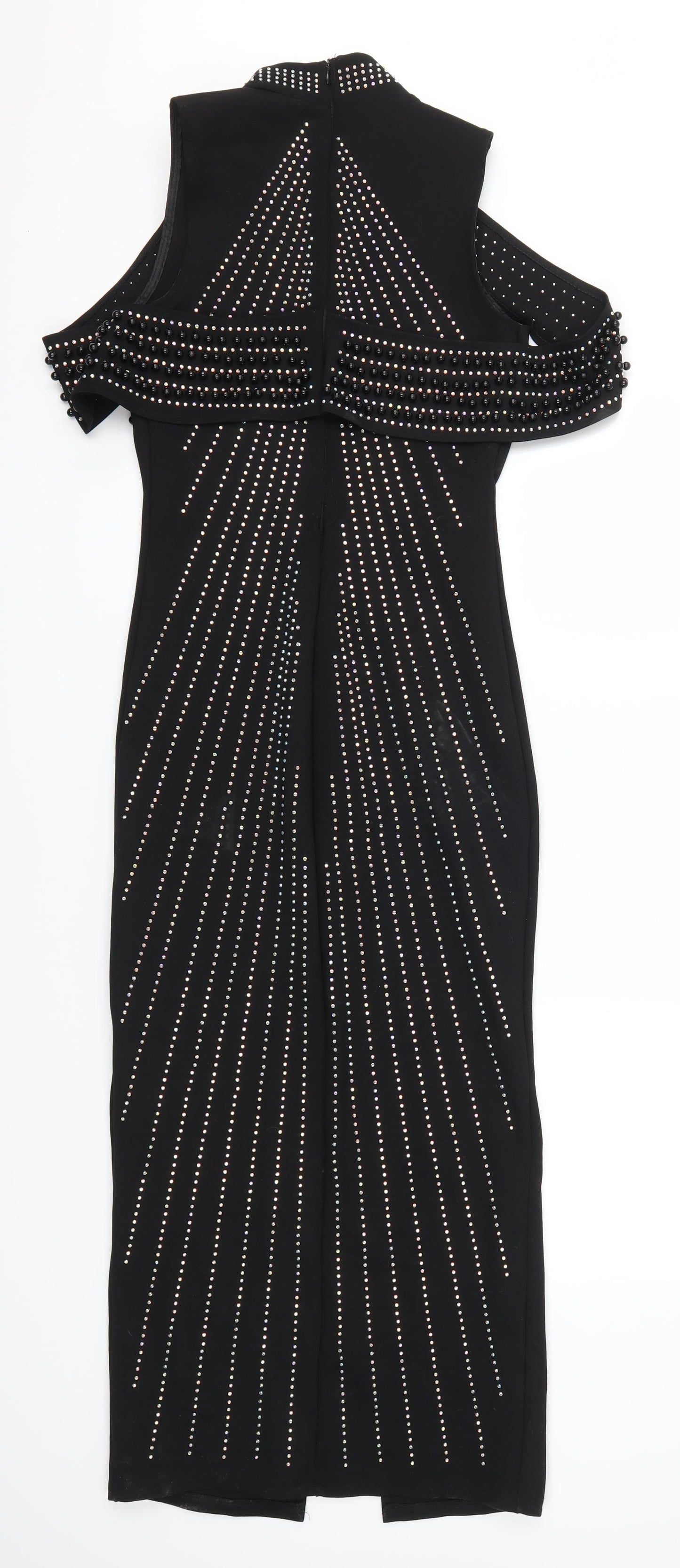 Club London Womens Black   Maxi  Size S