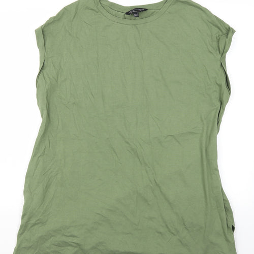 Dorothy Perkins Womens Green   Basic T-Shirt Size 18